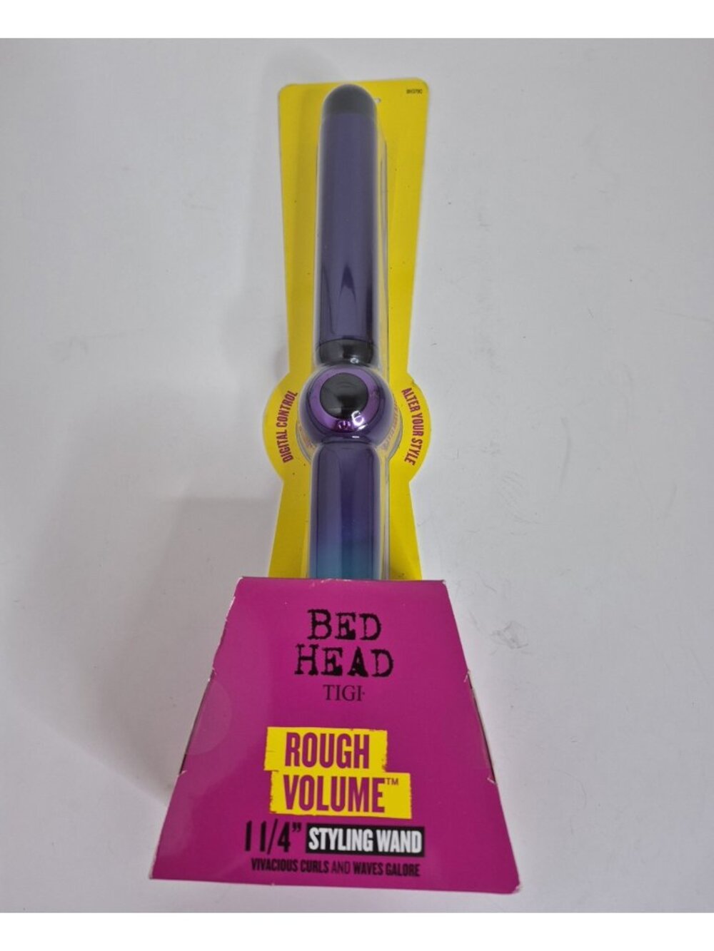 1.25” Digital Hair Curling Wand With Glove Bed Head
